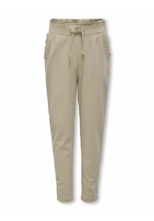 SLIM FIT - Tracksuit bottoms - humus