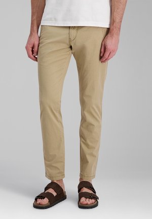 TIMEZONE, LUI TZ - Trousers - beige dot minimal