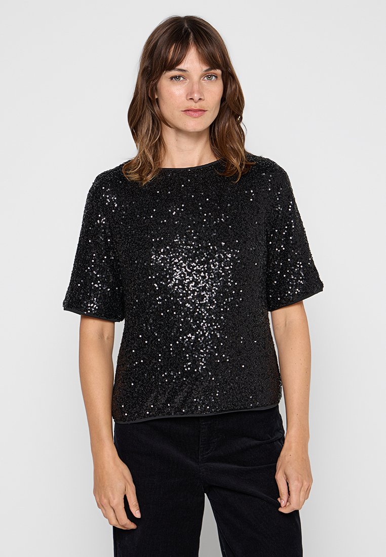 Apart T-shirt basic zwart Apart T-shirt basic zwart