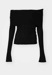 Weekday DANI DRAPE - Πουλόβερ - black dark