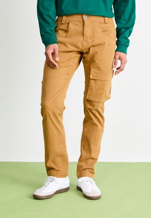 LIEUTENANT - Pantaloni cargo - khaki