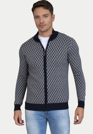 Kardigan - navy-grey