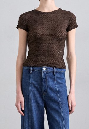 T-shirt basic - brown