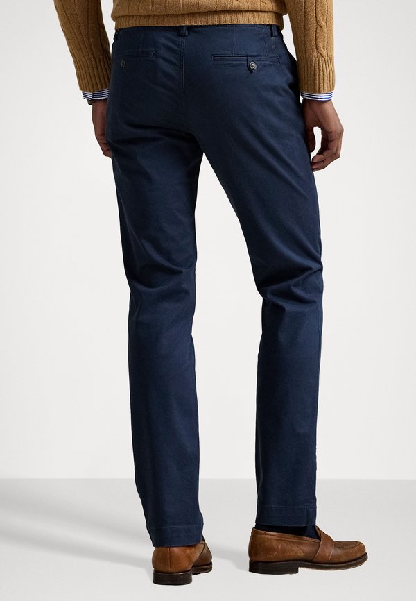 WASHED STRETCH SLIM FIT CHINO TROUSER - Chinos - nautical ink4