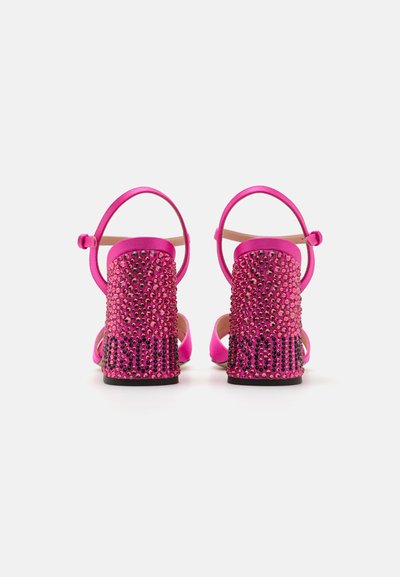 MOSCHINO Sandali z visoko peto - pink