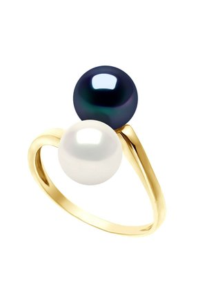 TAYLOR RING CULTURED PEARL YELLOW GOLD 375/1000 AAA+ - Bague - jaune or