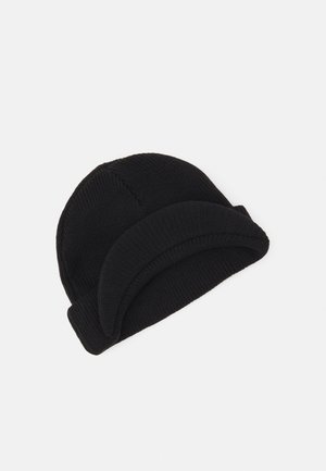 SLICED PEAK BEANIE UNISEX - Muts - black