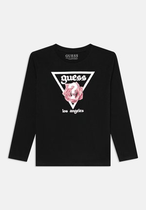 Guess, Langarmshirt - jet black