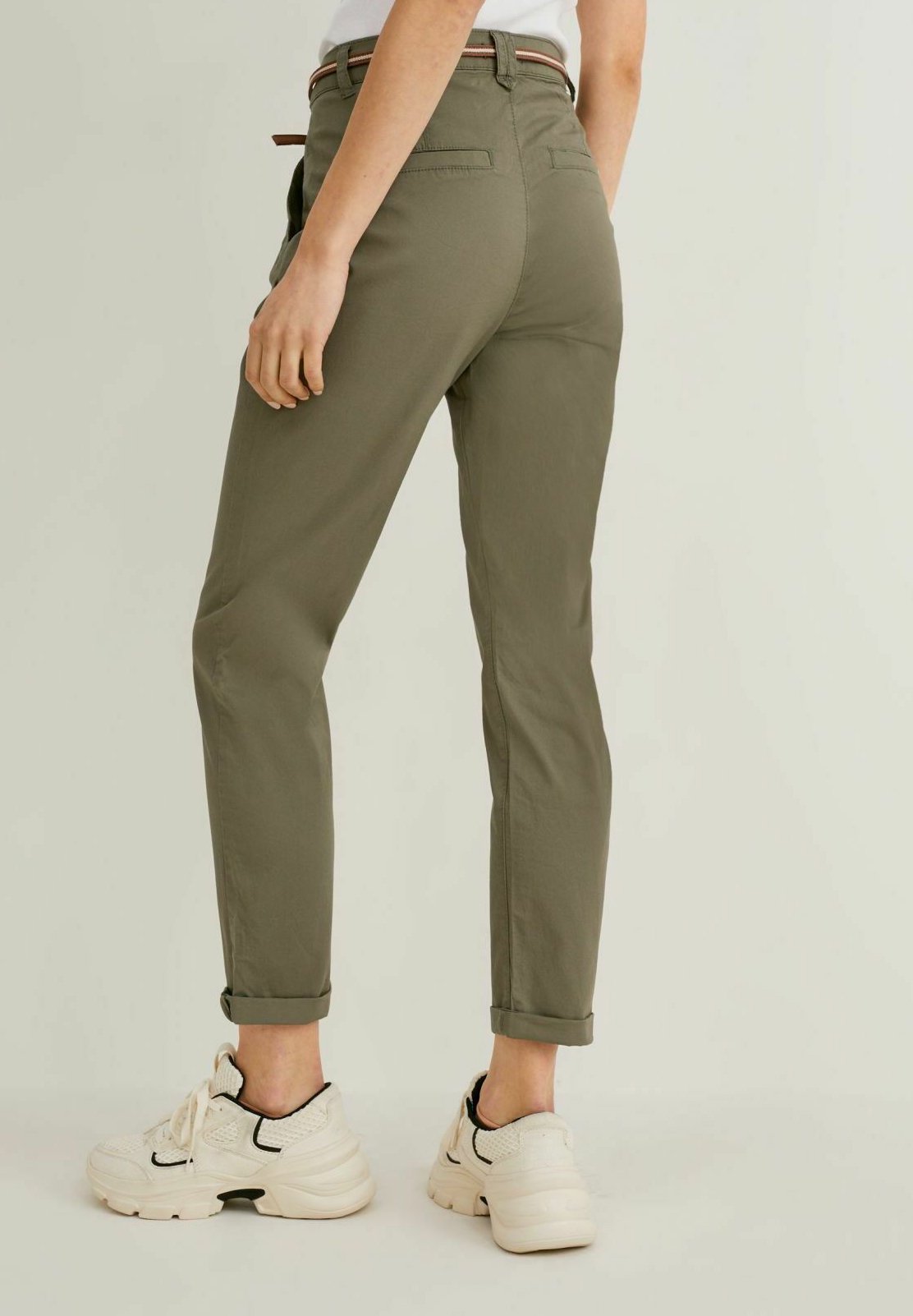 C\u0026A Pantalones chinos - green/verde - Zalando.es