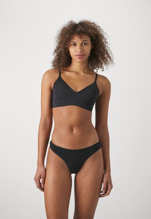 PERIOD THONG 3 PACK - Thong - black