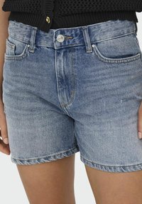 ONLY ONLELLA - Kratke hlače od trapera - medium blue denim