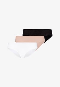 Sélectionné, schwarz weiß beige