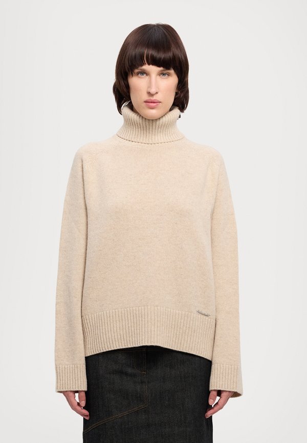 TURTLE NECK - Jumper - sand4