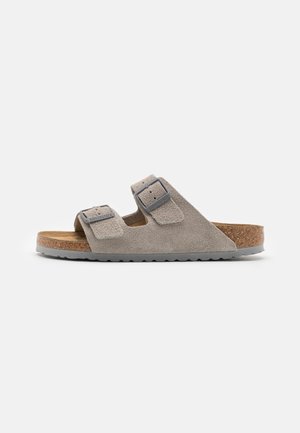 Birkenstock ARIZONA LEVE NARROW UNISEX - Sandales - stone coin