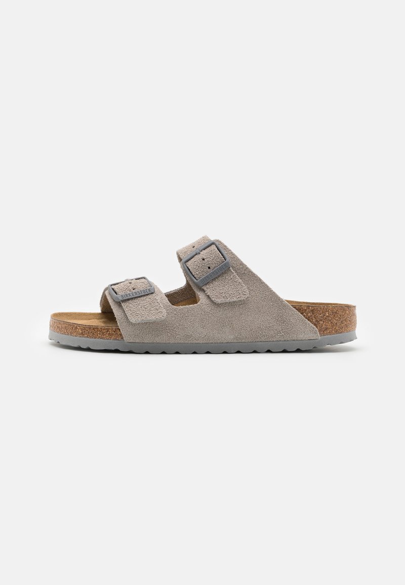Birkenstock ARIZONA LEVE NARROW UNISEX - Sandalias - stone coin