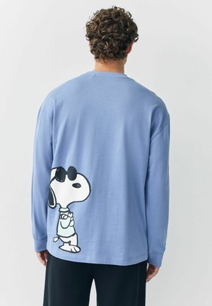 LONG SLEEVE LICENCE - Top s dlhým rukávom - blue snoopy
