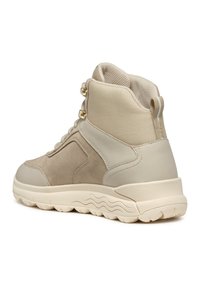 Geox Botines con cordones - mottled beige