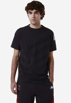 T-shirt con stampa - blue dk navy