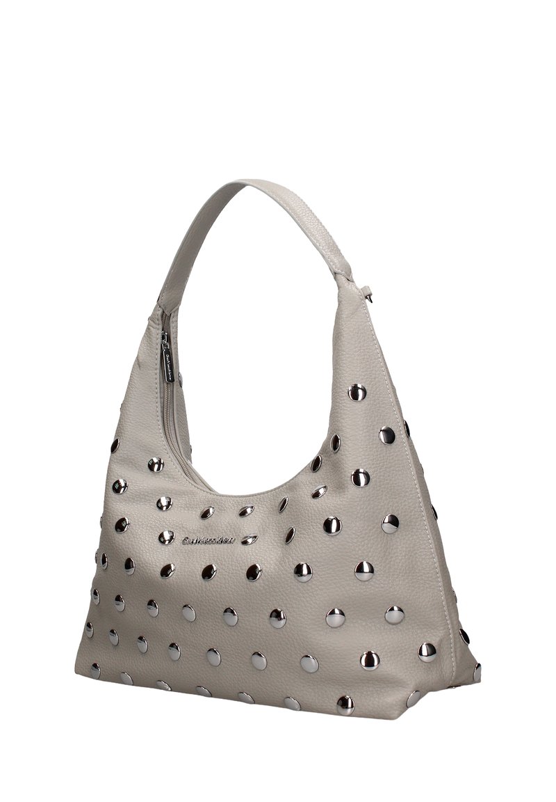 Gian Marco Venturi SHOULDER - Handbag - grey - Zalando