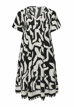 Evans, PLUS SIZE MIDI DRESSES. - Day dress - black