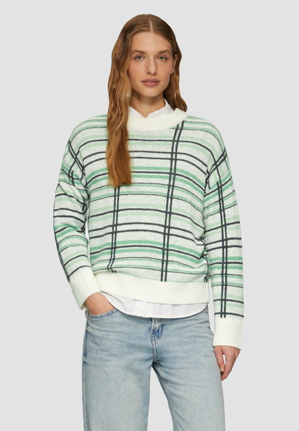 Strickpullover - grün