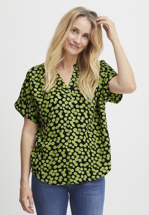 NEMMA BL - Blusa - forest shade mix aop e