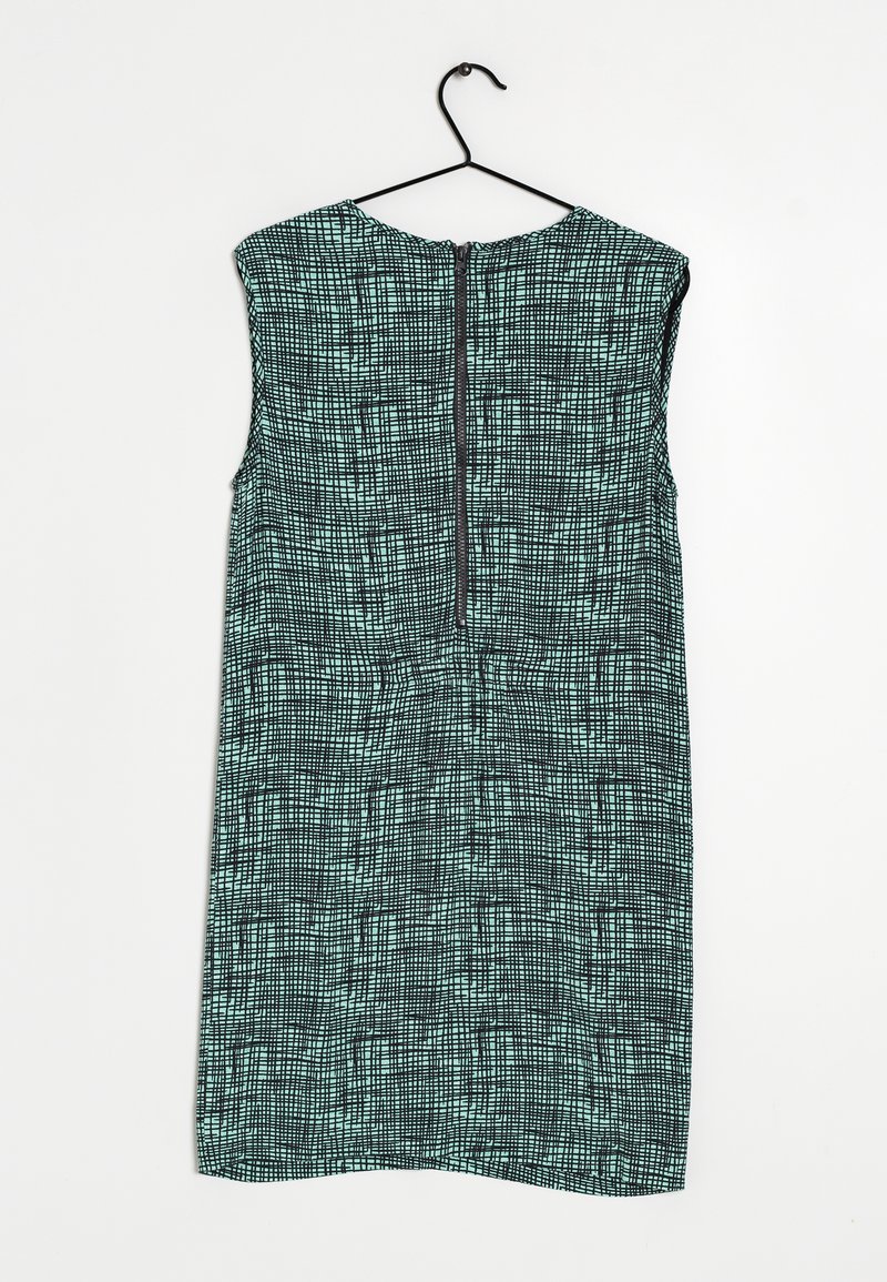 green beaded cocktail dress A-line V neck Long Prom Dress Modest Green Beaded Evening Dresses GKF0 –  SELINADRESS main image 1