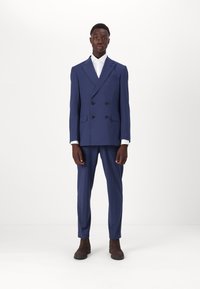 Isaac Dewhirst PREMIUM SUIT - Fato - mid blue