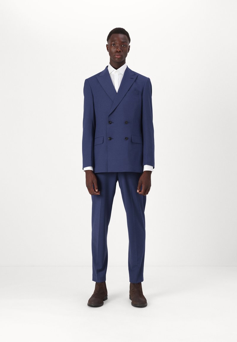 Isaac Dewhirst PREMIUM SUIT - Fato - mid blue