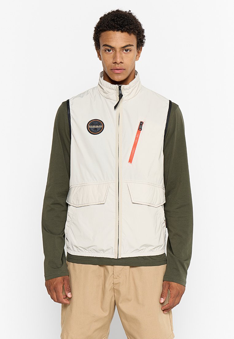 Napapijri Bodywarmer crème Napapijri Bodywarmer crème