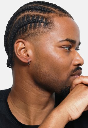 LASSE - Earrings - silberfarben poliert