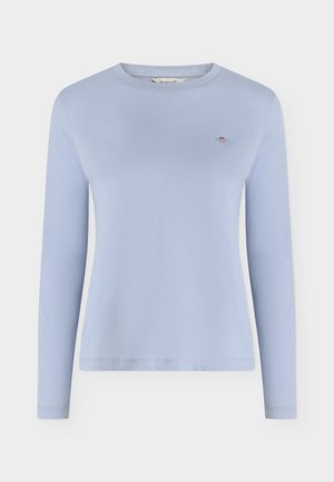 GANT, SHIELD LS - Pikkade varrukatega topp - misty lavender