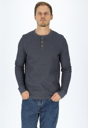 Denim Factory HENLEY - Strickpullover - navy