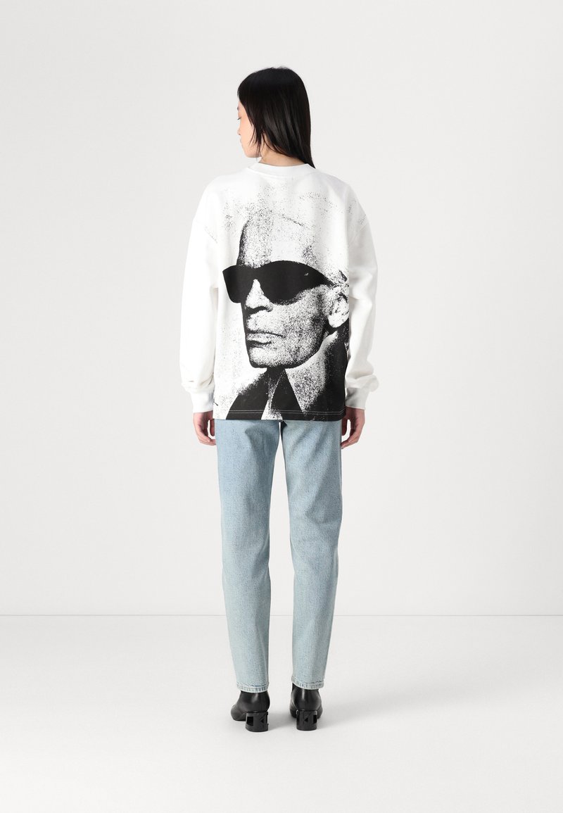 Karl Lagerfeld Jeans RELAXED  - Sudadera - white