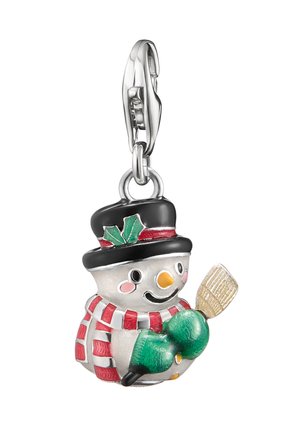 SCHNEEMANN - Charm - silberfarben weiß schwarz rot grün braun gelb, pink