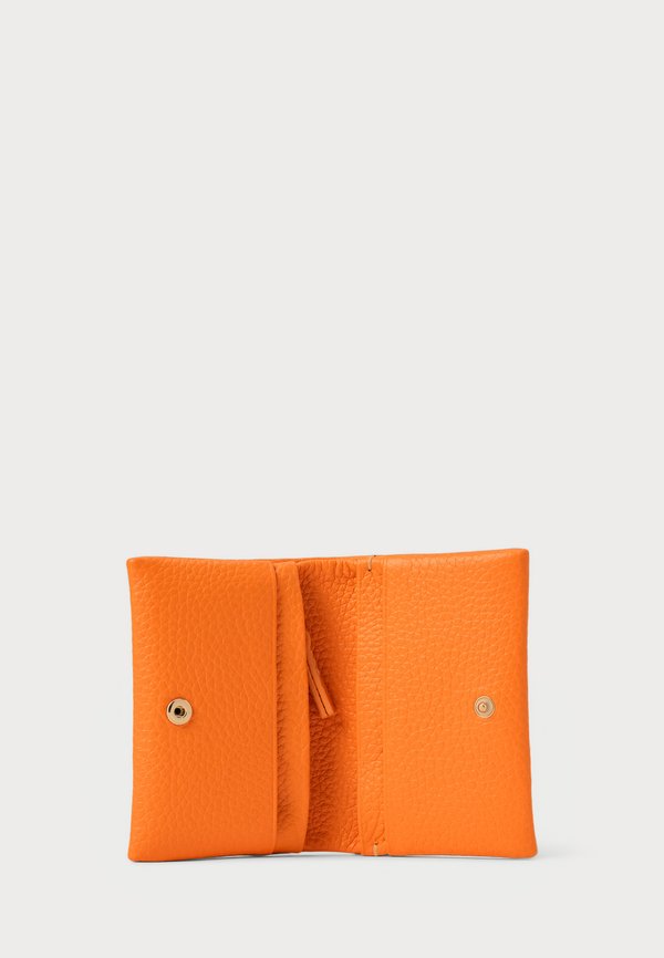 POLO PLAY LEATHER SNAP CARD CASE - Wallet - orange peel3