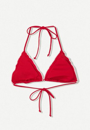 Bershka Bikini top - red