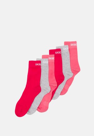 ONLINE VENTILATION SOCKS UNISEX 6 PACK - Socks - raspberry wine