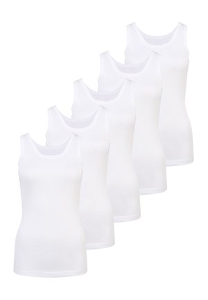 5 PACK - Unterhemd/-shirt - weiß