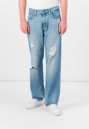 Relaxed fit jeans - light blue denim
