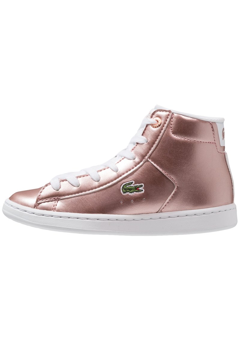 Lacoste Sneakers hoog roségoudkleurig Lacoste Sneakers hoog roségoudkleurig