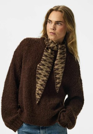 Pieces, PCKOMMA TRIANGLE SCARF NOOS BC - Écharpe - greige