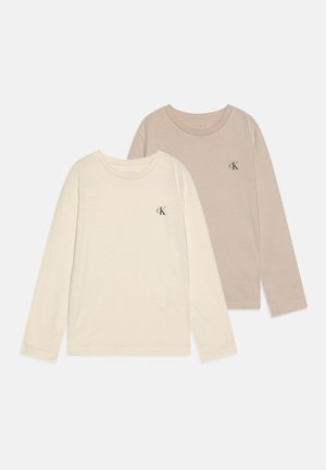 CHEST MONO UNISEX 2 PACK - Langarmshirt - turtledove/chateau gray