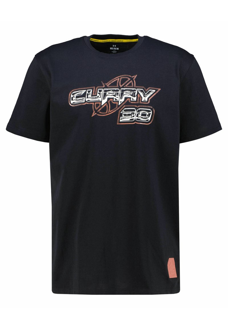 Under Armour T-shirt print zwart