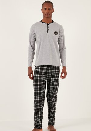 REGULAR FIT - Pyjama set - grey-melange