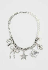 CATS OUT OF THE BAG NECKLACE - Náhrdelník - silver-coloured