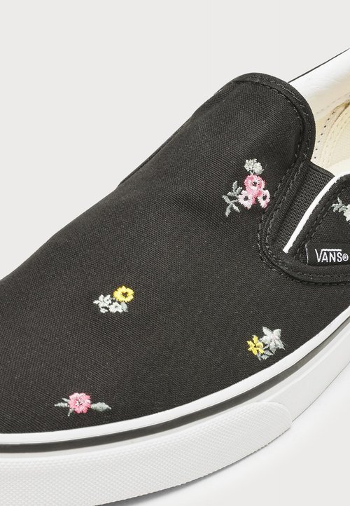 Vans CLASSIC SLIP ON - Trainers - black/pink — foto 6