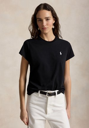 Polo Ralph Lauren CLASSIC FIT CREWNECK TEE - Βασικό μπλουζάκι - black