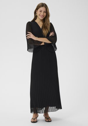 LUNA - Rochie maxi - pitch black