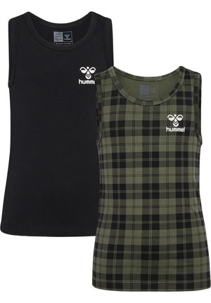 NOLAN 2-PACK - Top - dusty olive